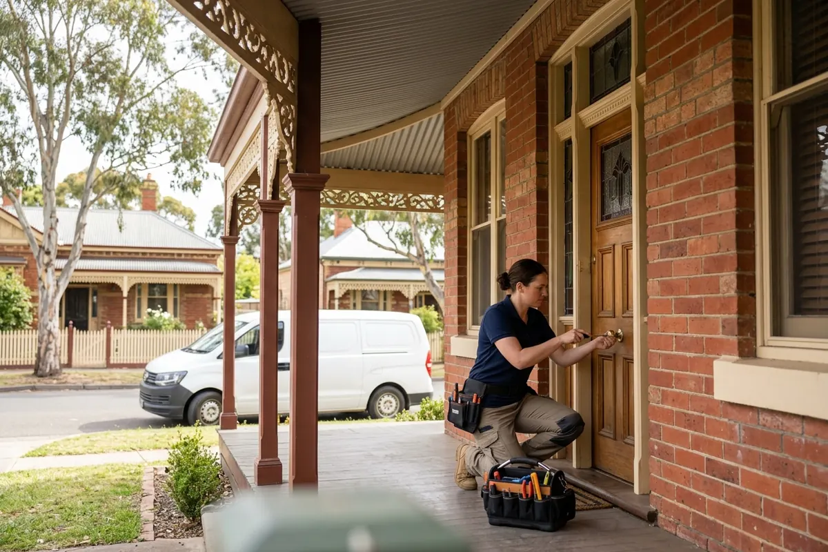 Why Bendigo's federation-era homes often need security upgrades